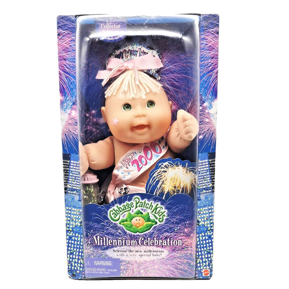 Cabbage Patch Kids Millenium Celebration Doll January 1st 2000 Collector Edition - Picture 1 of 7